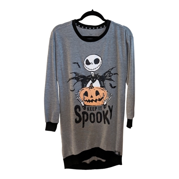 Disney The Nightmare Before Christmas Keep It Spooky Nightshirt Size XS Costume - Picture 2 of 8